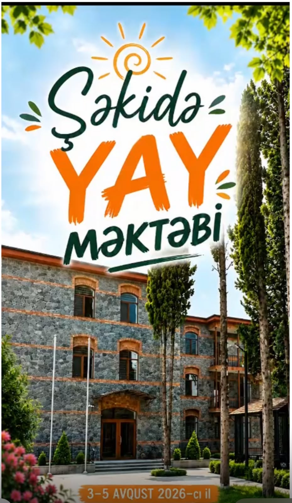 Şəkidə yeni İncəsənət Məktəbində Yay Məktəbi təşkil olunub