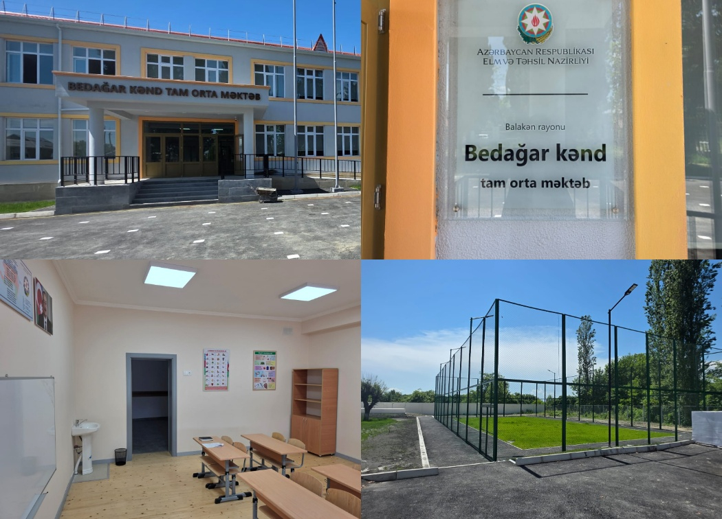 Şəki-Zaqatalada təhsil infrastrukturu yenilənir