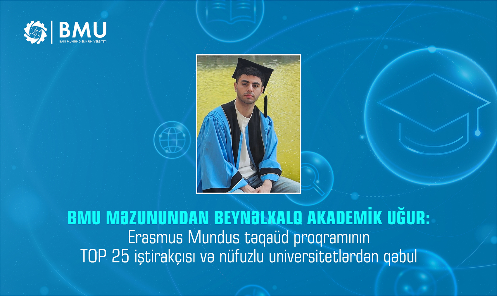 BMU məzunu beynəlxalq akademik uğur qazanıb