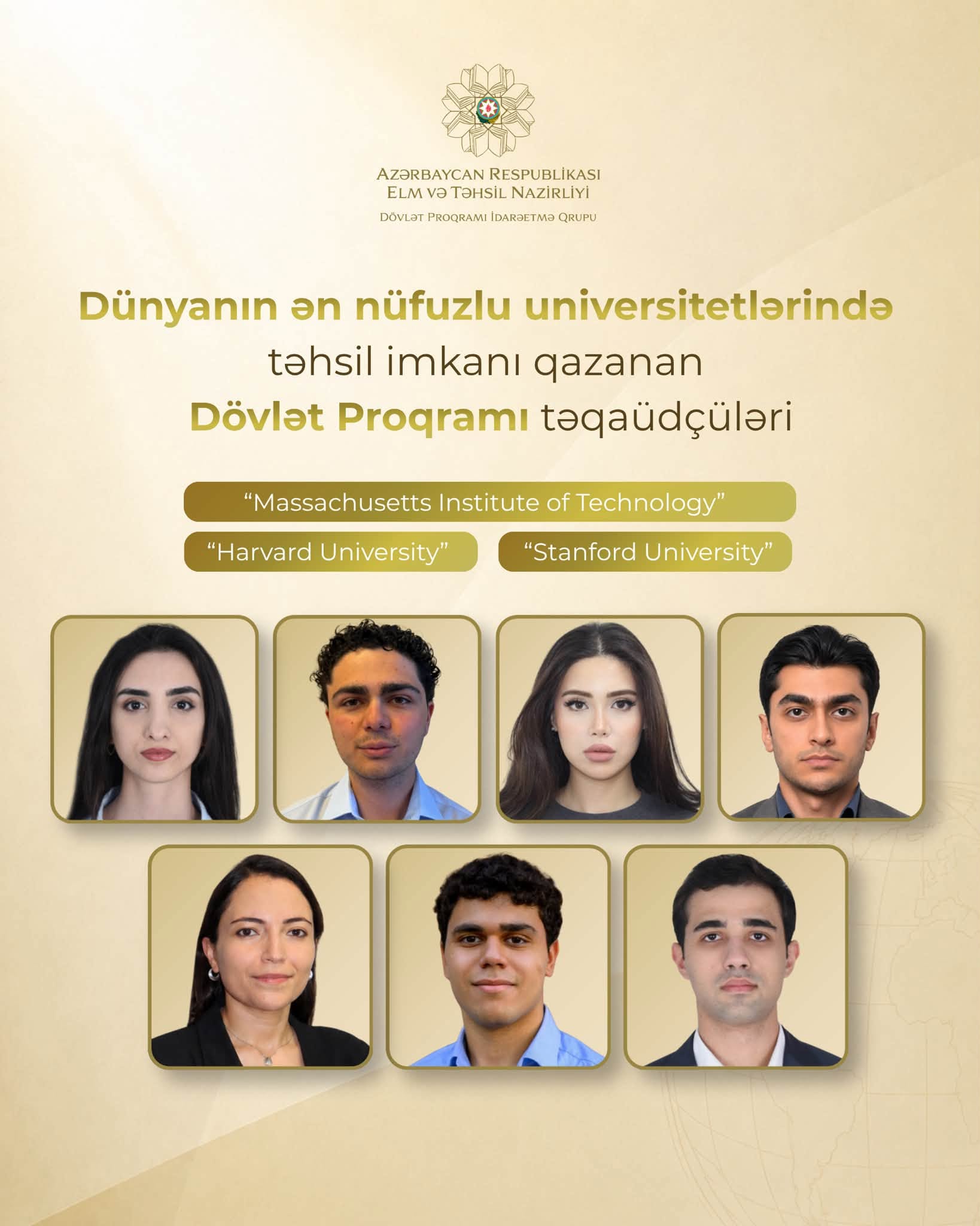 Dünyanın ən nüfuzlu universitetlərinə qəbul olunan&nbsp;azərbaycanlılar