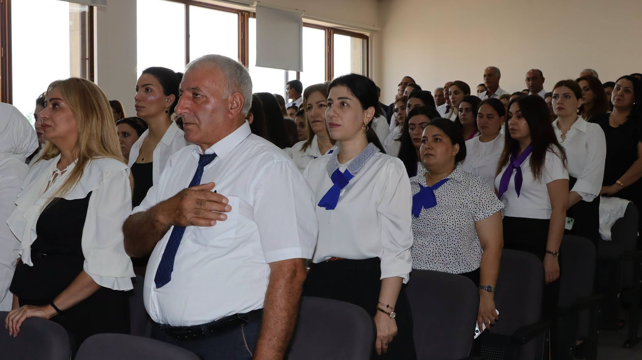 Xankəndidə təhsil işçilərinin sentyabr konfransı keçirilib