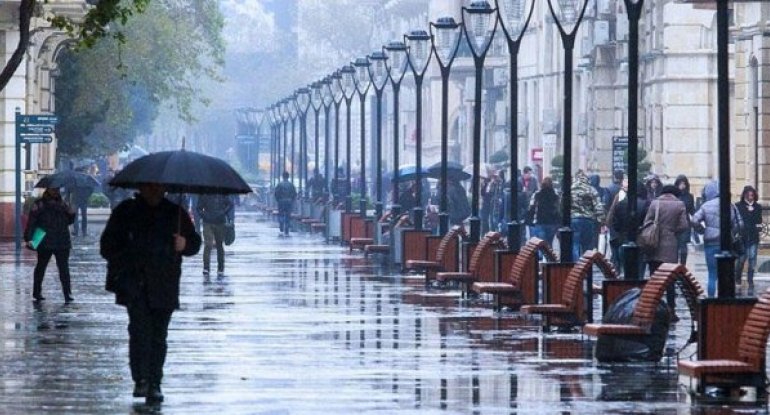 Günün havası - Yağış, leysan, külək...