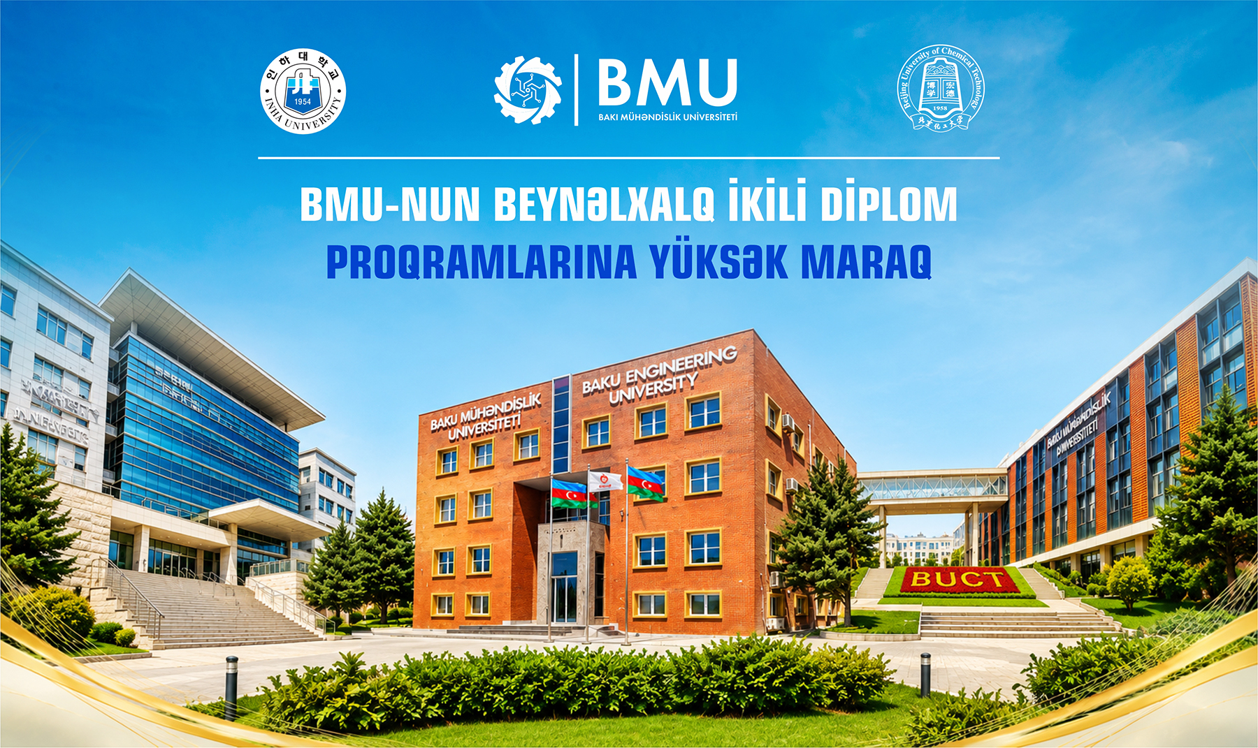 BMU-nun beynəlxalq ikili diplom proqramları üzrə qəbulda yüksək nəticələr