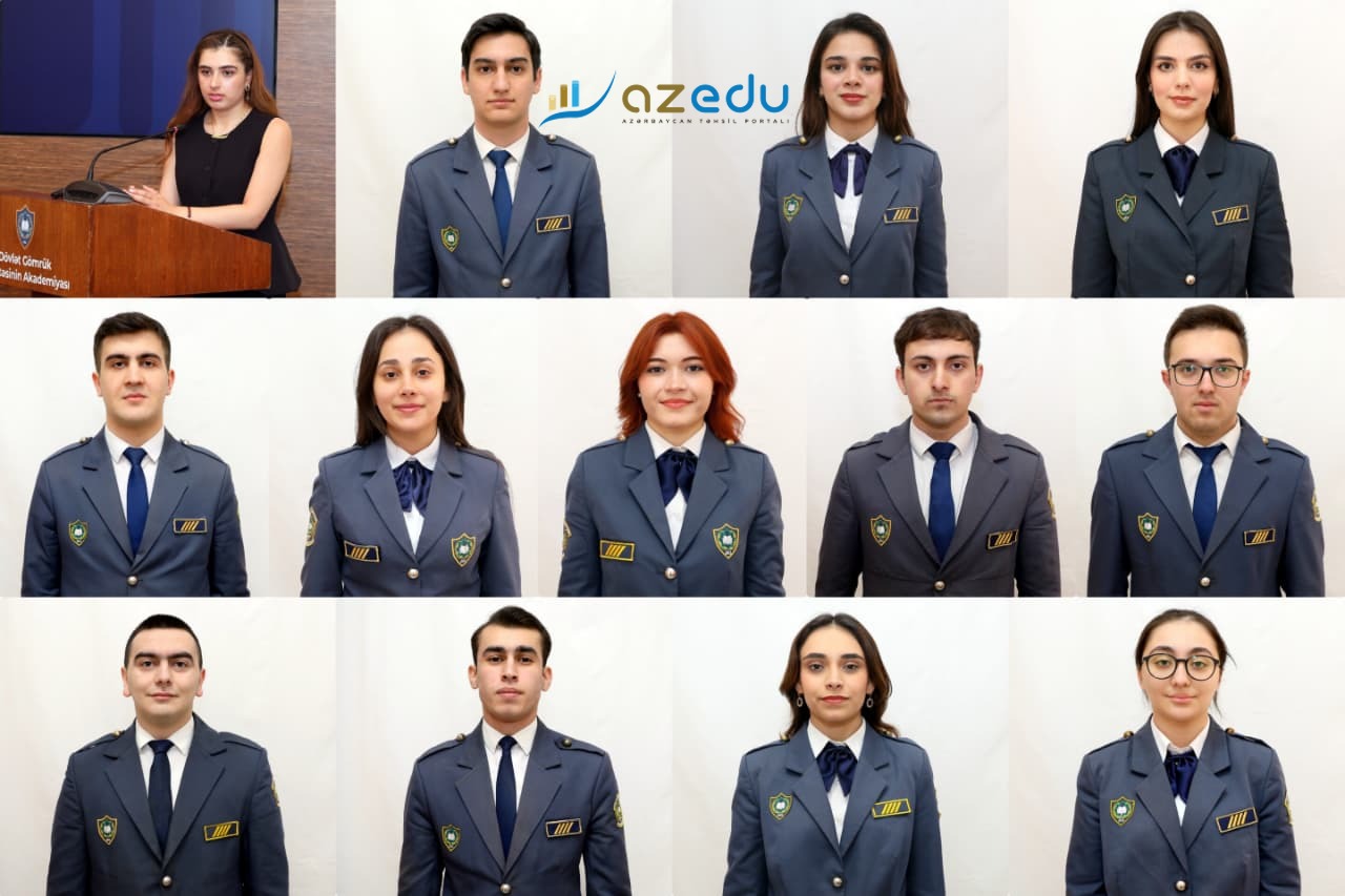 Gömrük Akademiyasının qırmızı diplomlu TƏLƏBƏLƏRİ - ADLAR&nbsp;