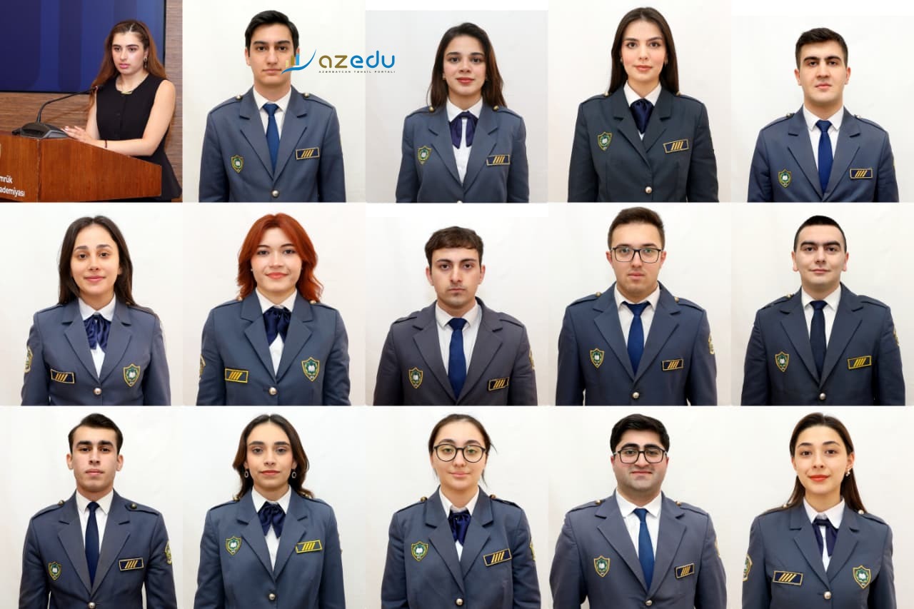 Customs Academy STUDENTS with red diplomas - NAMES&nbsp;