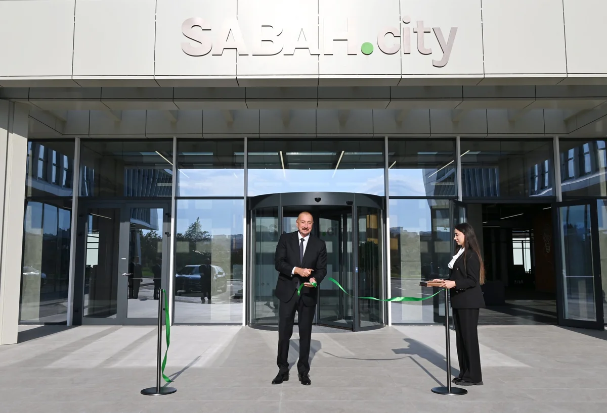 Prezident&nbsp;"SABAH.city" innovasiya şəhərciyinin&nbsp;AÇILIŞINDA