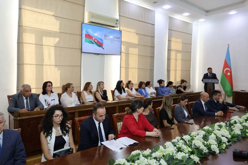 UNEC-də&nbsp;Dövlət Suverenliyi Gününə həsr olunmuş tədbir keçirilib&nbsp;&nbsp;