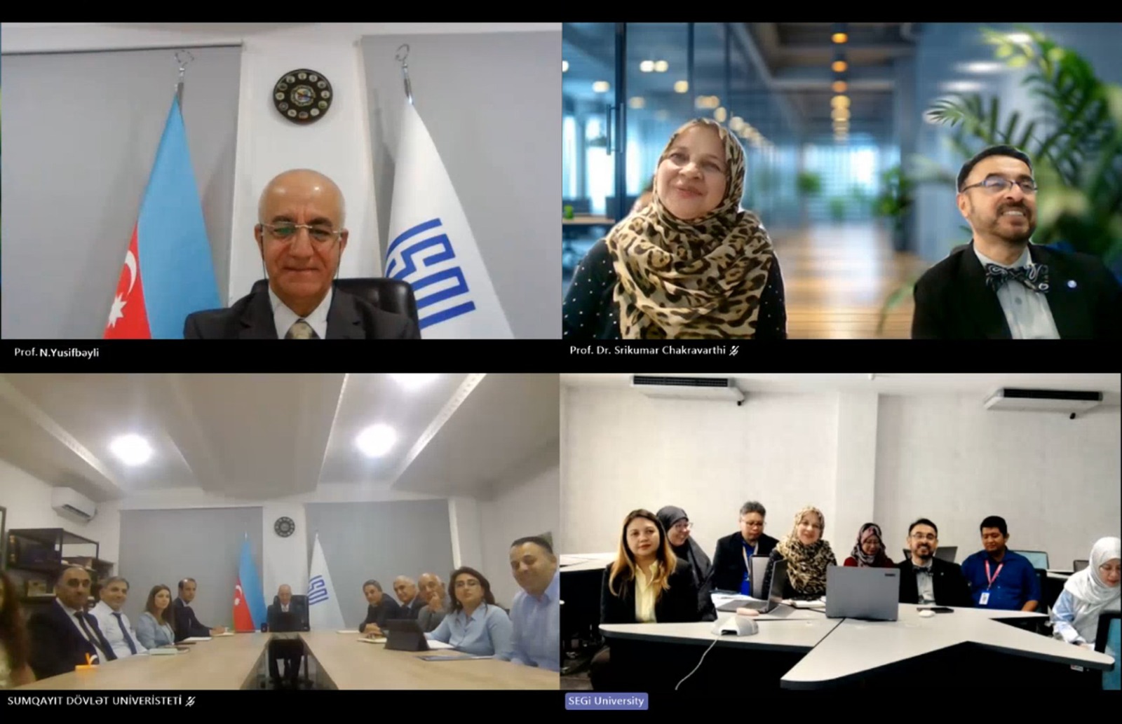 SDU ilə SEGi Universiteti arasında əməkdaşlıq müqaviləsi imzalanıb
