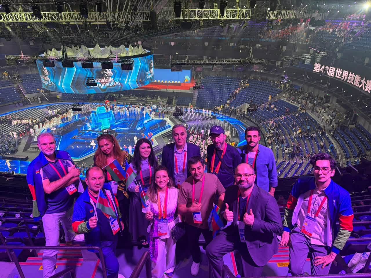 Azərbaycan WorldSkills Shanghai 2026-da təmsil olunur