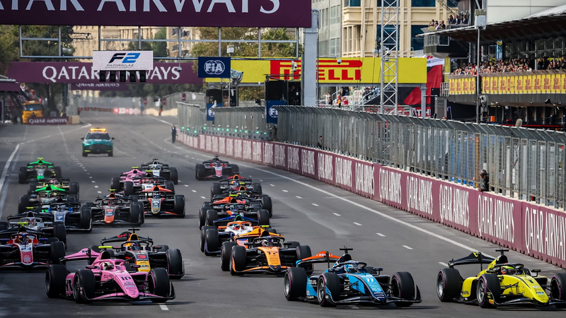 "Formula-2": Azərbaycan Qran-prisində sprint yarışı başlayıb