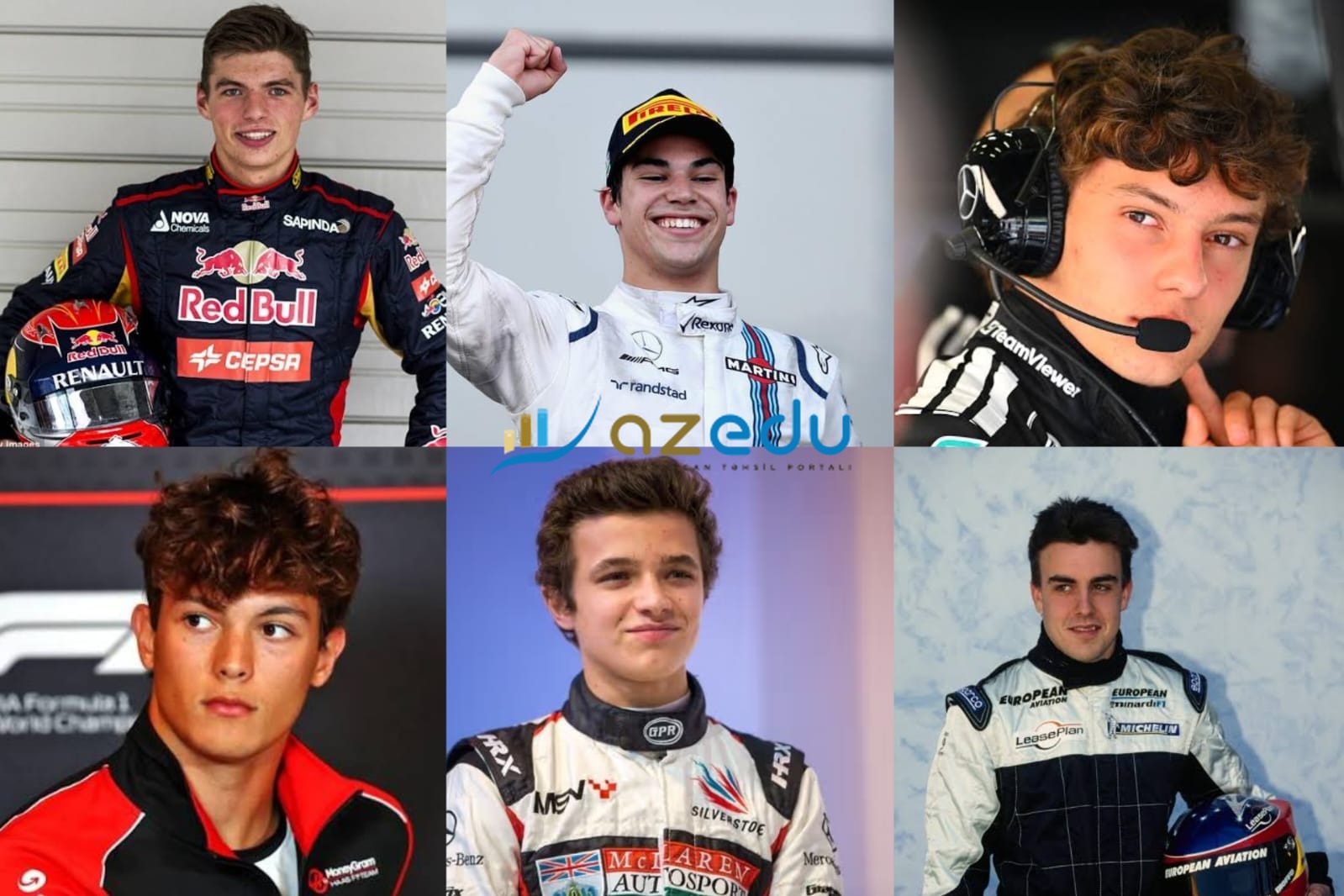 F1-in ən gənc pilotları: 17 yaşından yarışa başlayanlar...
