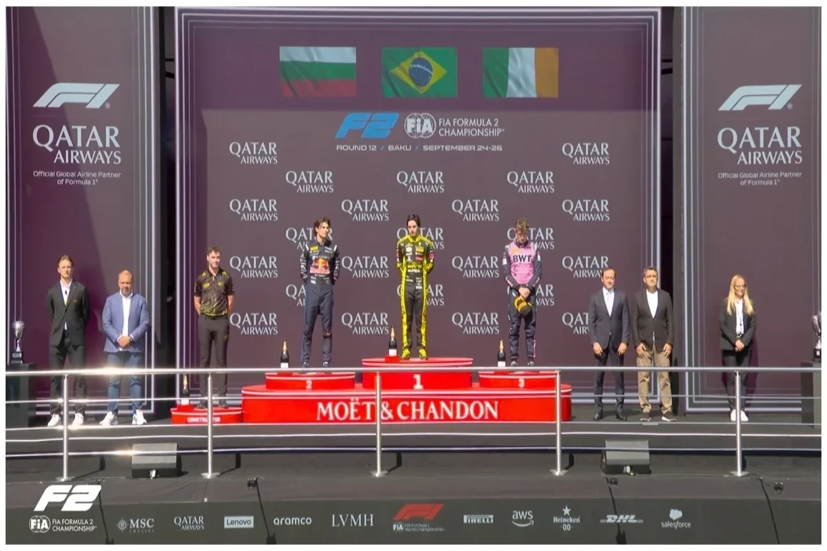 &ldquo;Formula 2&rdquo; Azərbaycan Qran-prisinin qalibləri mükafatlandırılıb