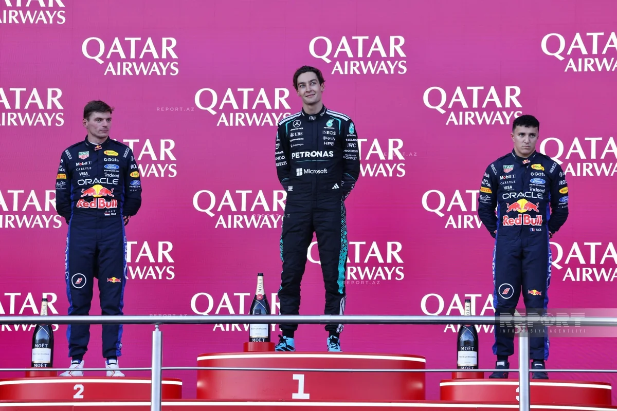 Formula 1 Azərbaycan Qran-Prisinin qalibləri&nbsp;mükafatlandırılıb
