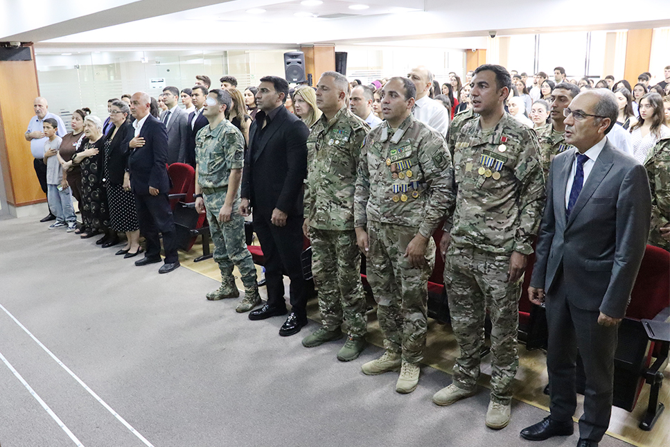 Azərbaycan Universitetində&nbsp;Anım Gününə həsr olunmuş tədbir