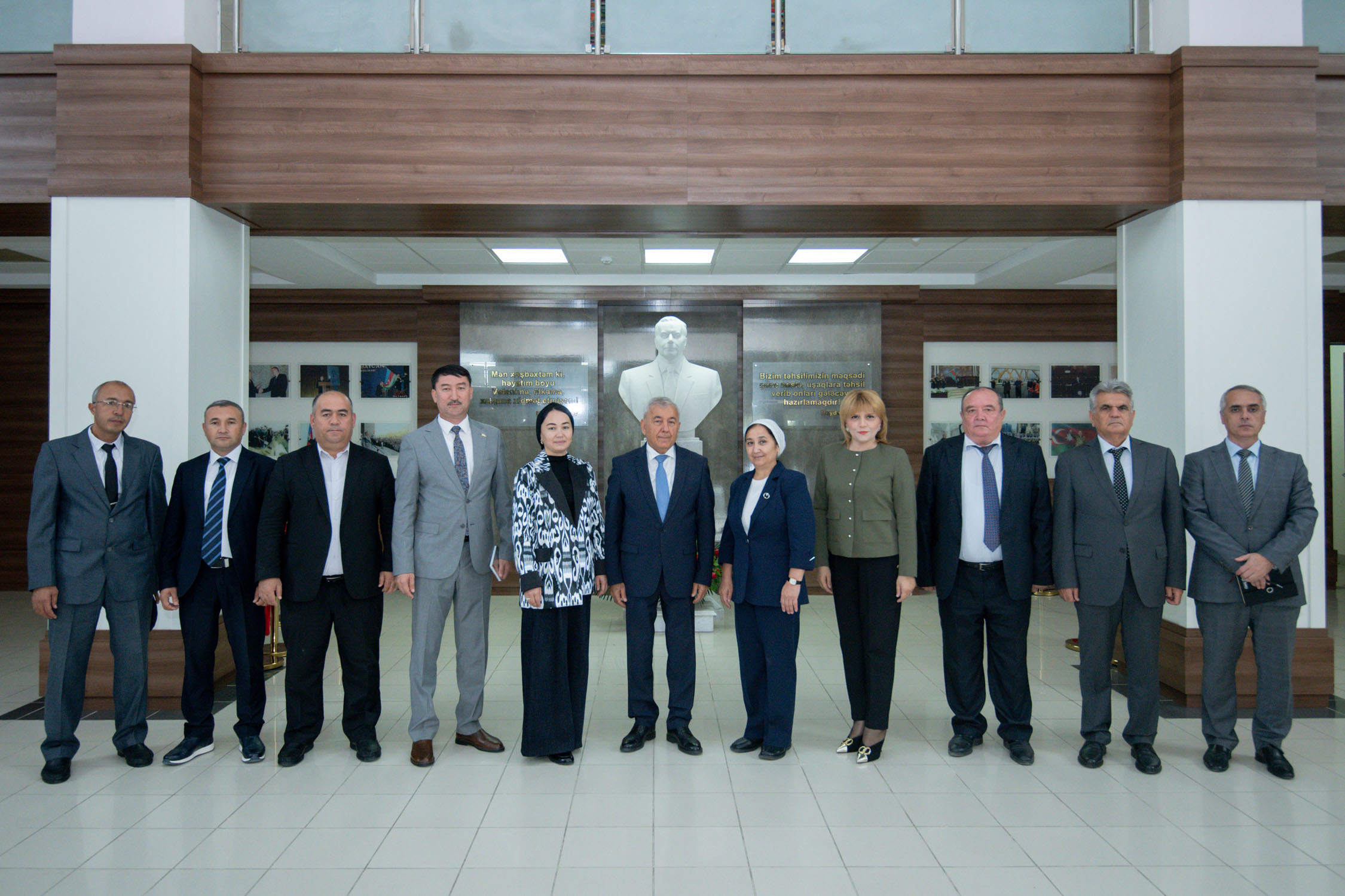 Namangan Dövlət Texniki Universitetinin nümayəndələri BMU-da