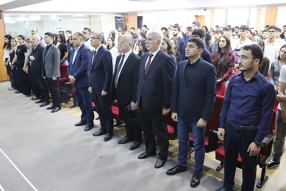 Azərbaycan Universitetində Müstəqilliyinin Bərpası Gününə həsr olunmuş tədbir keçirilib