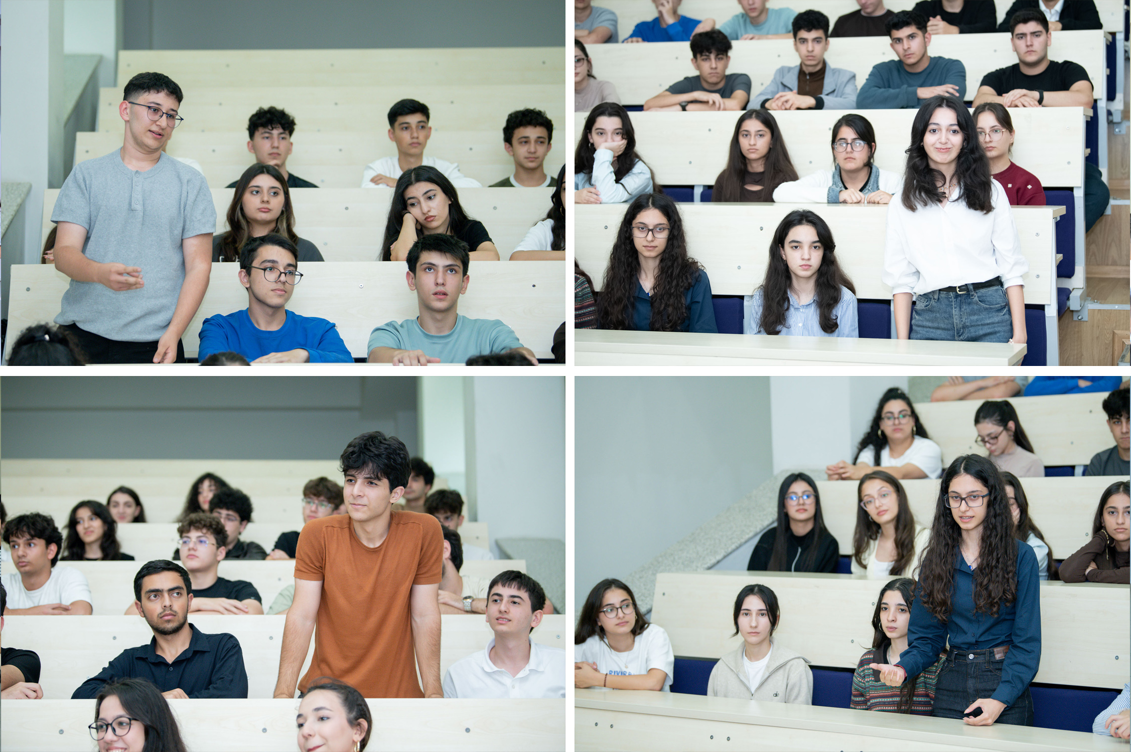 Rektor PKTU-BMU Mühəndislik fakültəsinin tələbələri ilə görüşüb