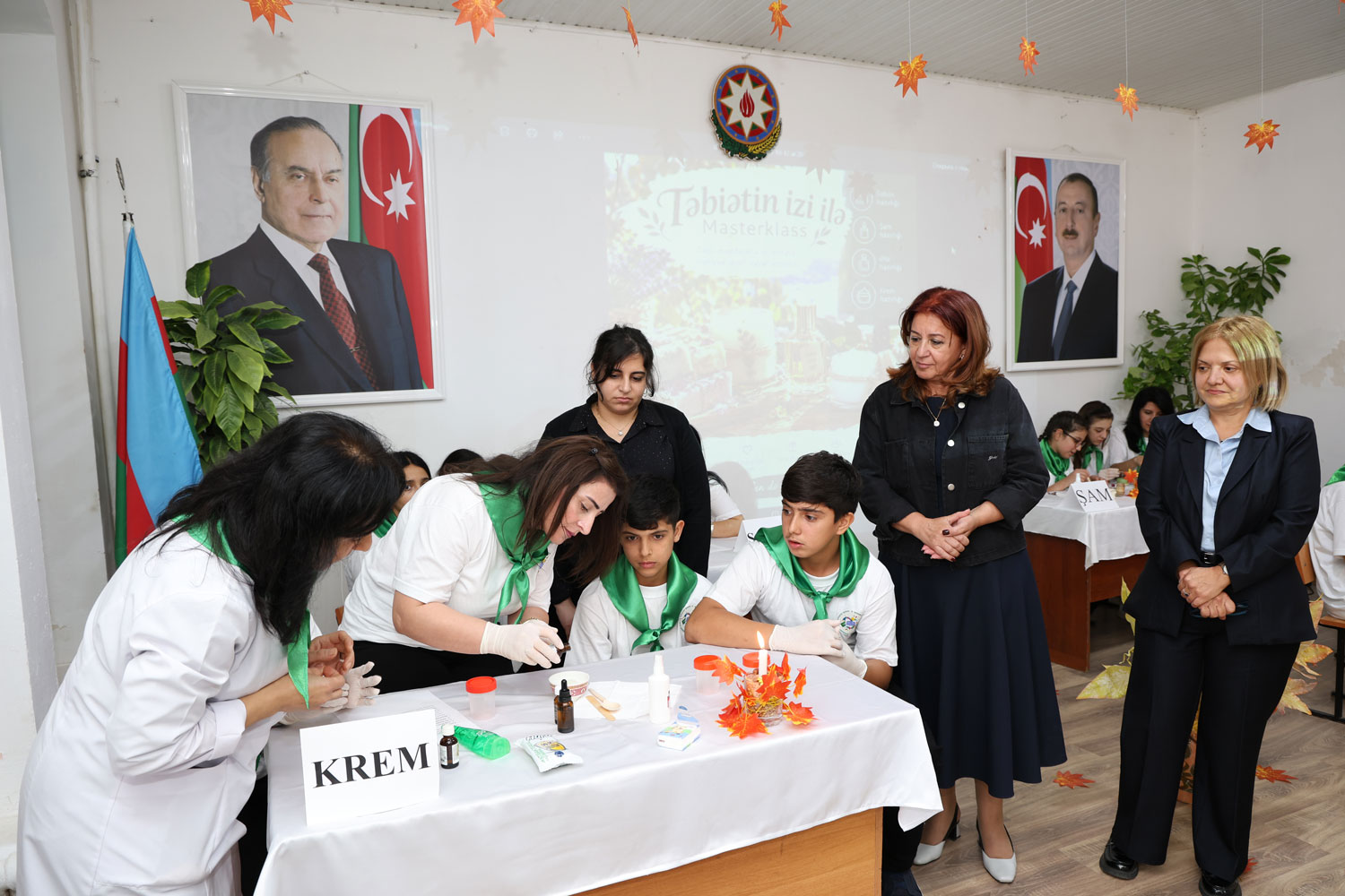&ldquo;Təbiətin izi ilə&rdquo; adlı master-klass keçirilib