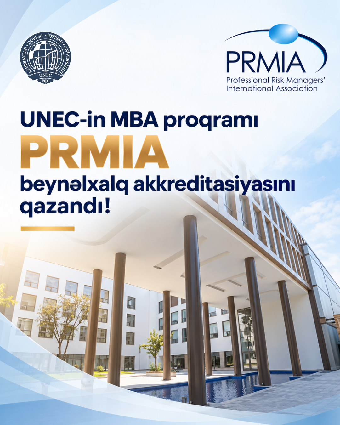 UNEC-in MBA beynəlxalq akkreditasiya qazandı