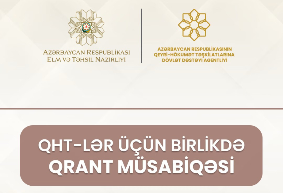 Elm və Təhsil Nazirliyi və Agentlikdən QHT-lərə qrant müsabiqəsi