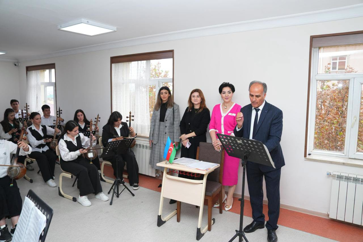 Ülkər Səttarova Naxçıvan kolleclərində olub